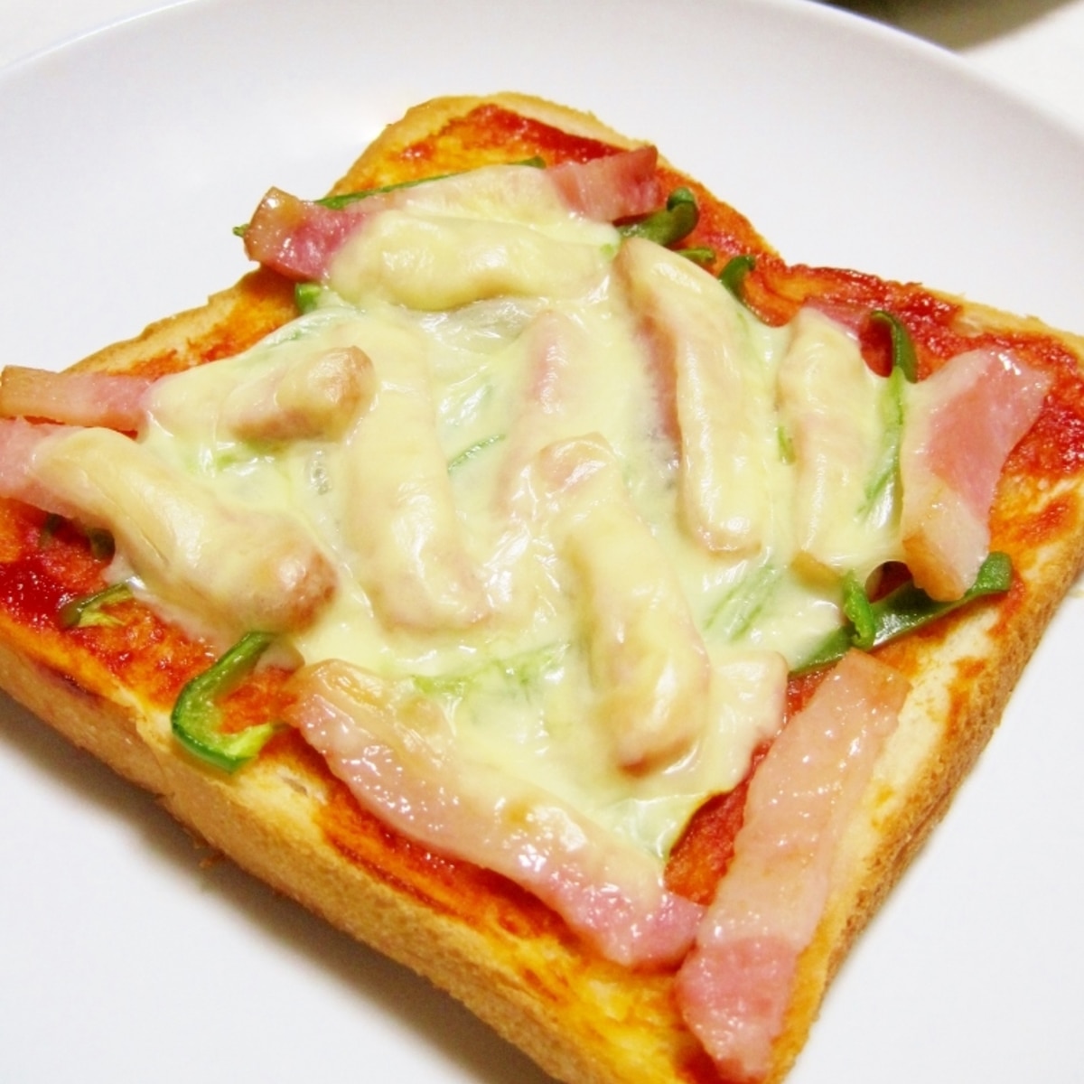 簡単 ピザ風トースト レシピ 作り方 By yamat 楽天レシピ